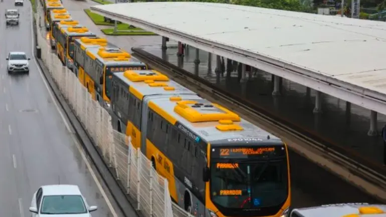 Linha 28 do BRT terá horário de funcionamento ampliado.